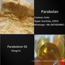 Poudre stéroïde crue de Parabolan Trenbolone Cyclohexylmethylcarbonate Parabolan 23454-33-3